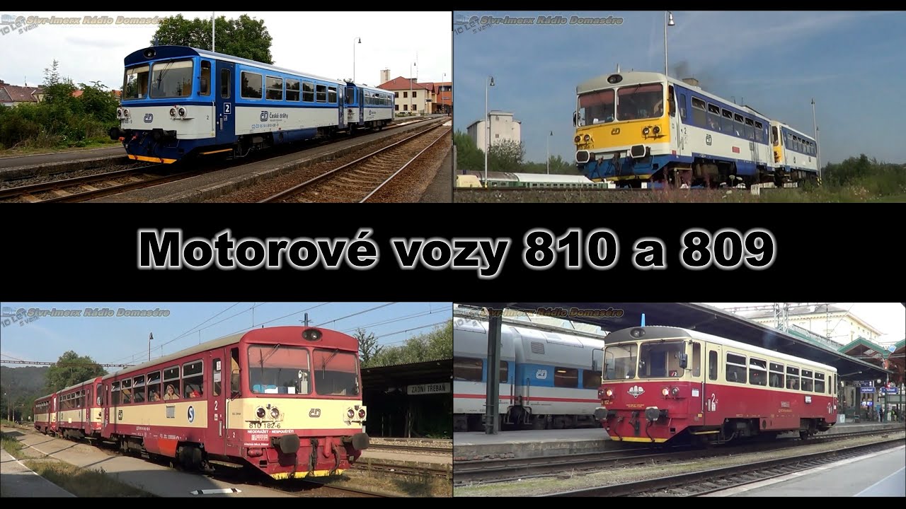 Motorové vozy 810 a 809