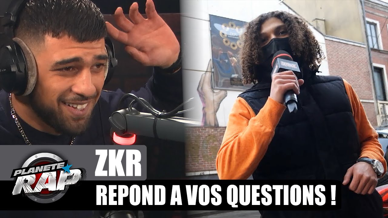 Le MEILLEUR RAPPEUR selon ZKR ? Il répond à VOS questions ! #PlanèteRap ...