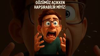 Gözümüz açıkken hapşırabilir miyiz? #hapşırma  #bilim  #ilginçbilgiler