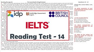 IELTS Reading Practice Test With Answers Video- 14 (Academic)