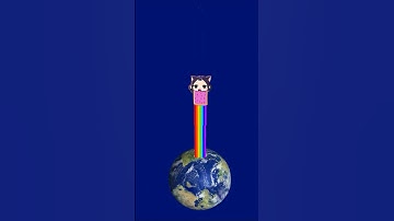 Saja Boys vs Zoey Turns Gray into Nyan Cat! #shorts #kpopdemonhunters #nyancat #funny