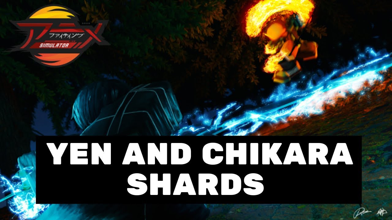 UPDATED Anime Fighting Simulator - free Chikara Shards and Yen