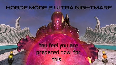 Doom Eternal Horde Mode 2 ULTRA-NIGHTMARE (ft. Full Auto, Mobile Turret & more)