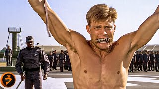 "It Helps, I Know" Punishment Scene | STARSHIP TROOPERS
