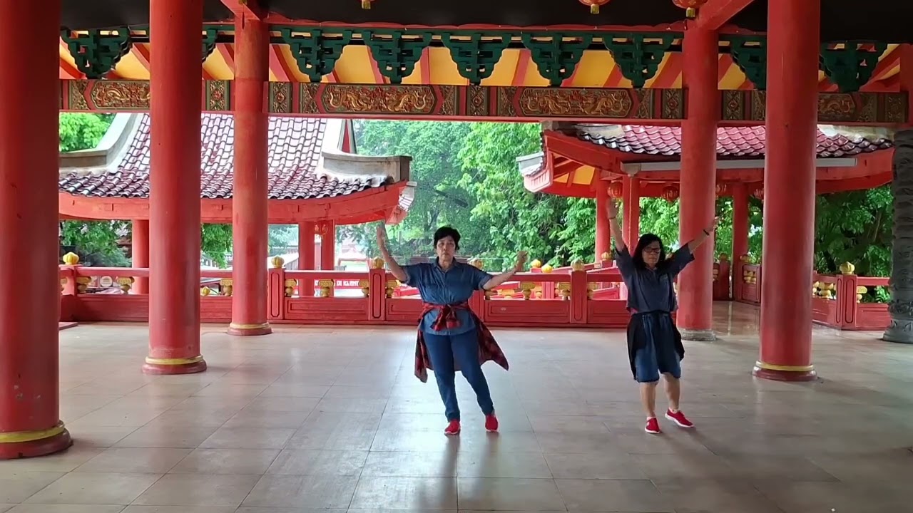 梦里的你 Meng Li De Ni // Line Dance // Sweety Mom's Line Dance //