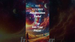 11/1 Portal Manifestation Power - Today Is A Day Of Powerful Spiritual Alignment And Manifestation. Resimi