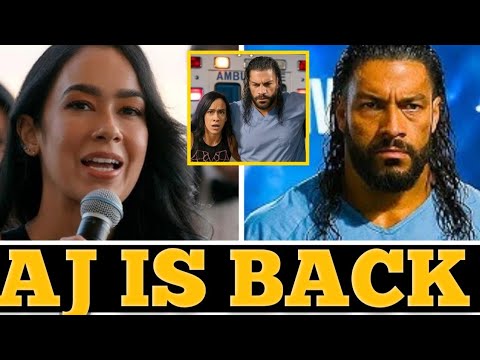 AJ LEE RESCUES ROMAN REIGNS?! 🔥 UNEXPECTED RAW RETURN BREAKS INTERNET