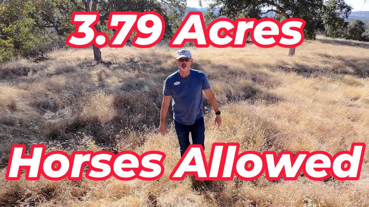 3.79 Acres with Views in Yosemite Lakes Park! 