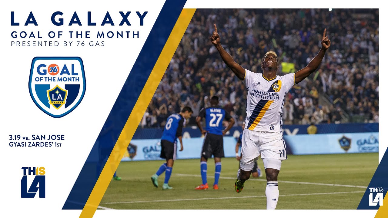 Gyasi Zardes finishes off the set piece | Goal of the Month - presented by 76 Gas