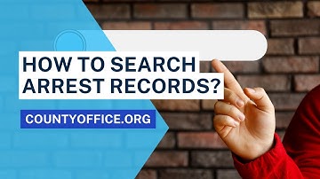 Hoe zoek ik naar arrestatiegegevens? - CountyOffice.org