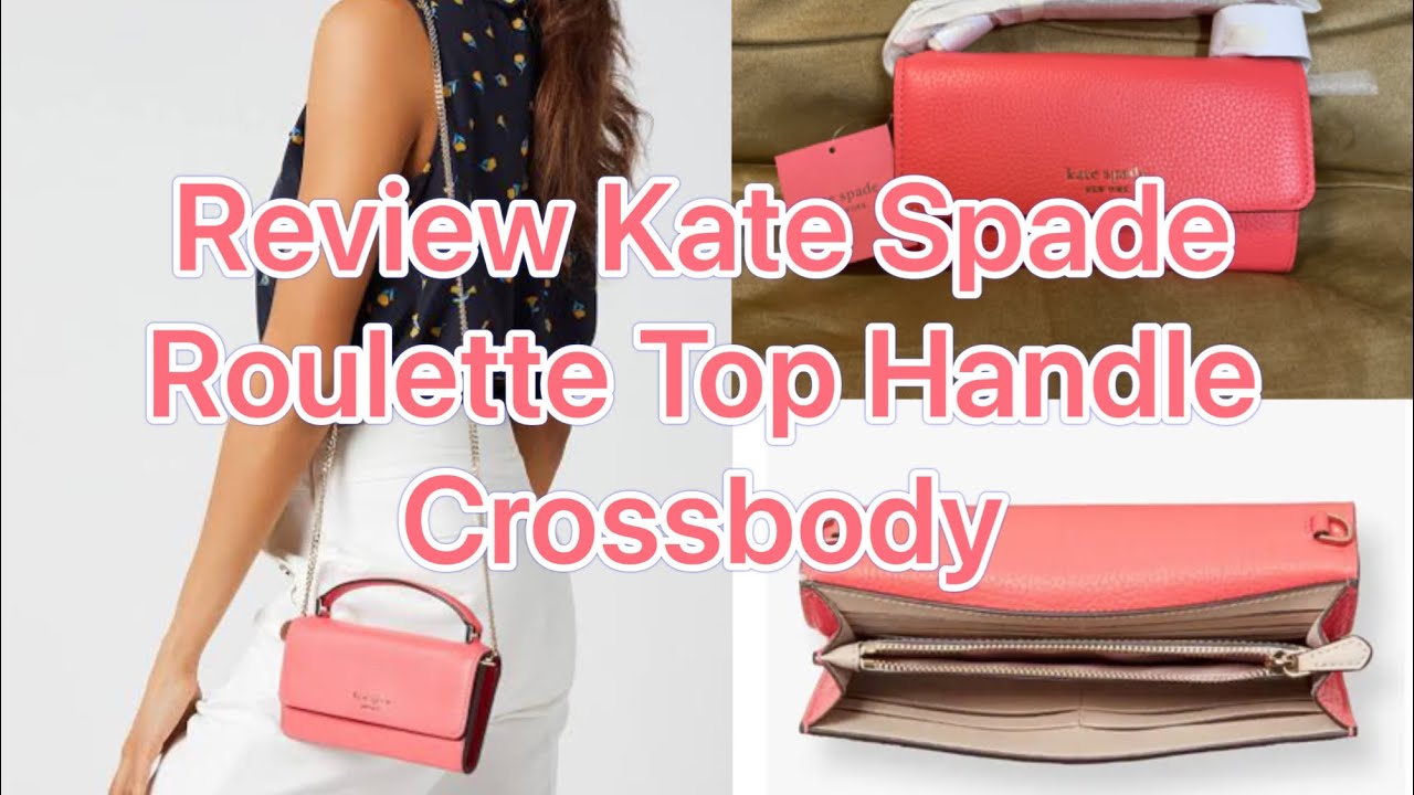 Review Kate Spade Roulette Top Handle Crossbody YouTube
