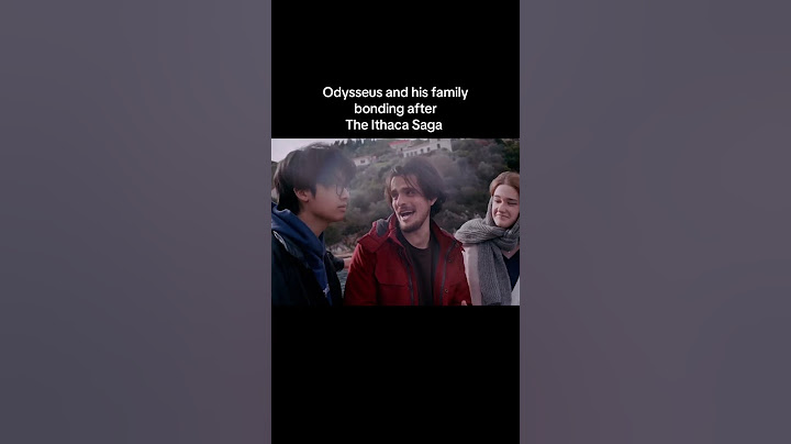 Odysseus and his family bonding after The Ithaca Saga #epictheithacasaga #epicthemusical