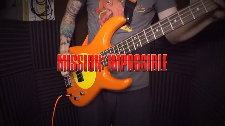 Mission Impossible Theme Cover