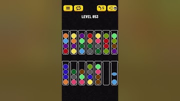 Ball Sort Puzzle - level.853