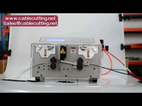 Peeling Crimping Machine for 0-1-4-5mm2 AWG-10 AWG-28 Cutter Stripper 4 Wheels Wire Stripping