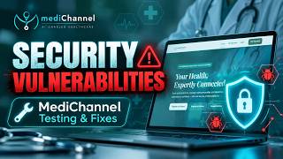 MediChannel Security Assessment | 7 Vulnerabilities Fixes & OpenID Connect
