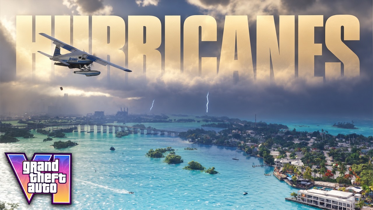 GTA 6: NEW INFO - 12 Screenshots, Hurricanes, Theme Parks, 170 Animals, Map Details & More!