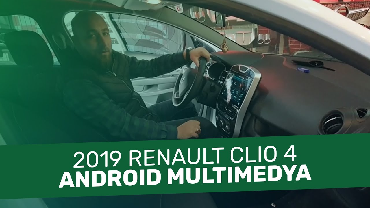 2019 Renault Clio 4 // 10.1"inç Android Multimedya Uygulamamız