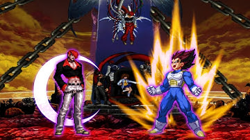 [KOF vs DBZ] Orochi Iori vs Vegeta