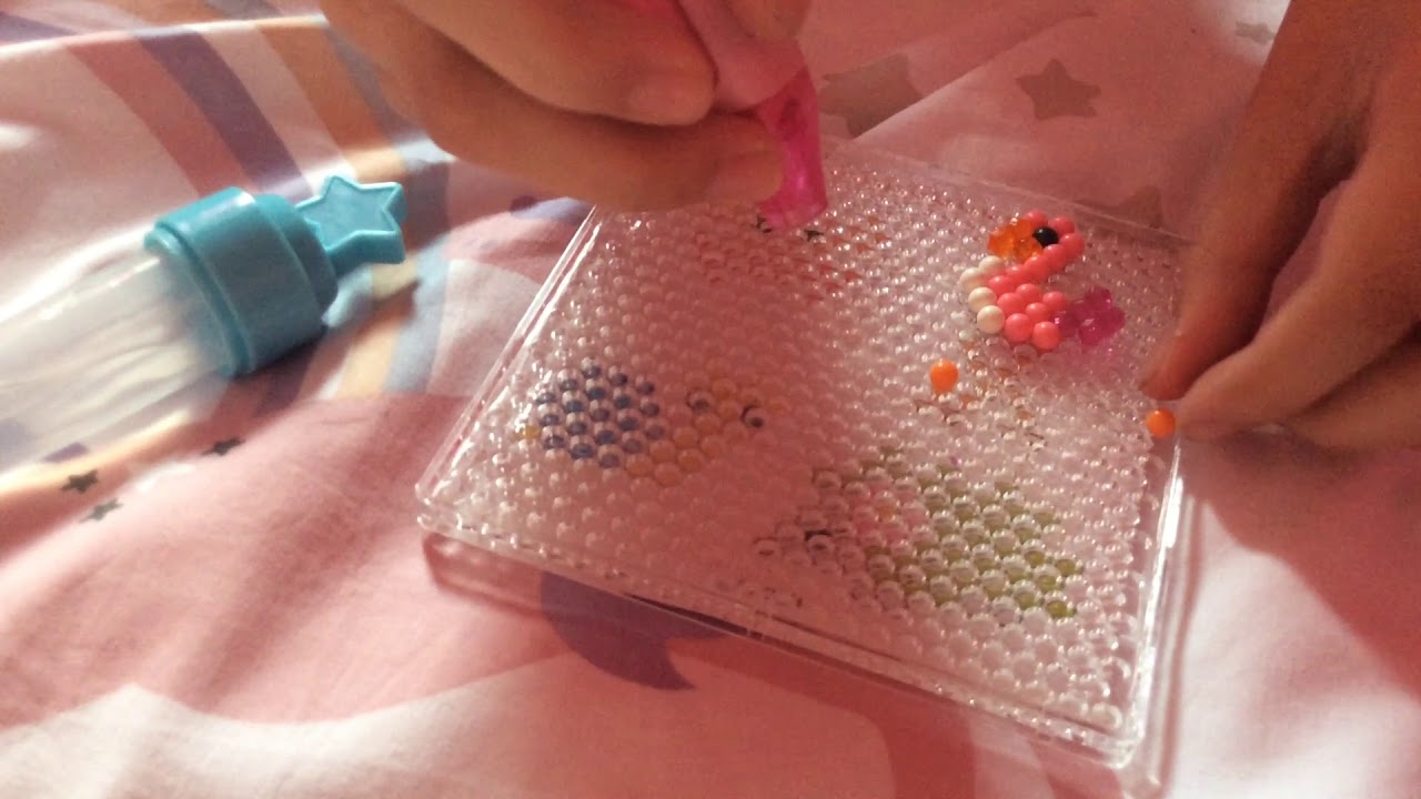 Trying out Aqua Beads!
