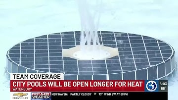 VIDEO: Extended splash pad hours back in effect in Waterbury