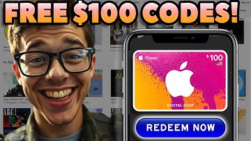 How to get a FREE iTunes Gift Card in 2024 🎵 $100 iTunes Gift Card Codes for Free (EASY)