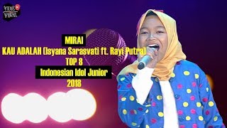 Mirai  Kau Adalah  Top 8  Membuat Panggung Spektakuler Show Indonesian Idol Junior 2018 Pecah