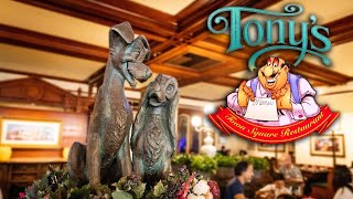 Tony's Town Square Restaurant: Classic Disney Theming & Italian Cuisine in Magic Kingdom!