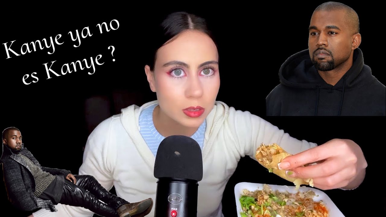 Asmr Comiendo Tacos 🌮 Hablando de Kanye west / Asmr tema Conspiración