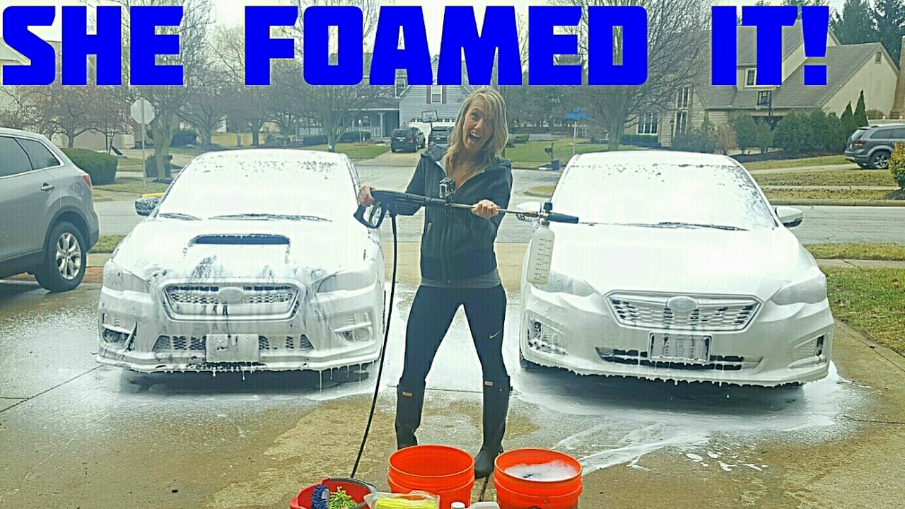 Chemical Guys foam cannon 2017 Impreza Sport and WRX YouTube