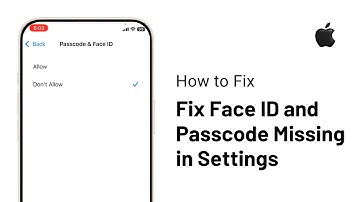 How To Fix Face ID and Passcode Missing in Settings in iPhone I Touch ID and Passcode Missing