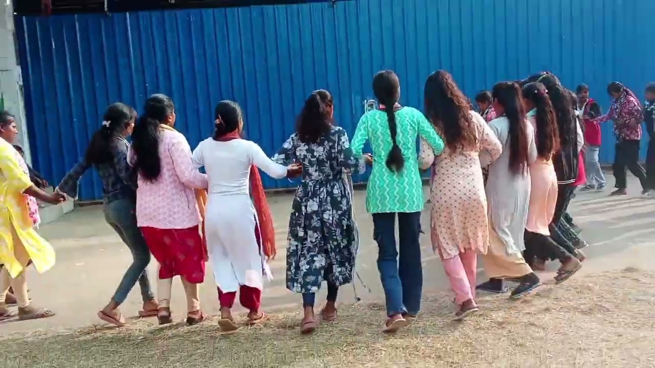 1 January 2026 Nagpuri chain dance ### Tenughat Bokaro