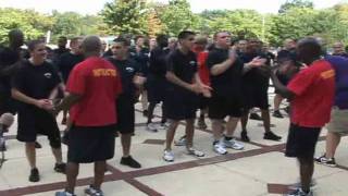 Prince George's County Executive Runs with Police Cadets on Route 301