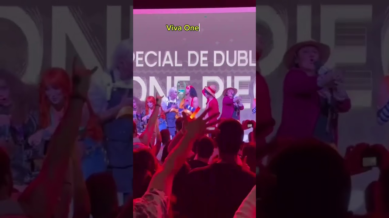 Dubladores e Cosplayers de One Piece  no Anime Friends! #onepiececosplay