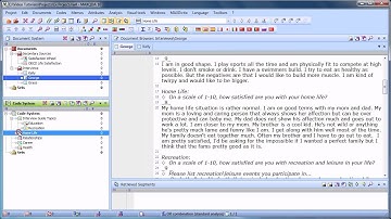[2011] MAXQDA 10 and MAXQDA 11: Organizing the Code System
