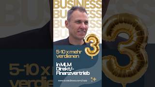 Mehr verdienen im MLM Network Marketing Finanzvertrieb Teil 3 | Highticket-Sales