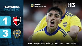 NEWELL’S 1 - 3 BOCA I Resumen del partido I #CopaSurFinanzas 2024