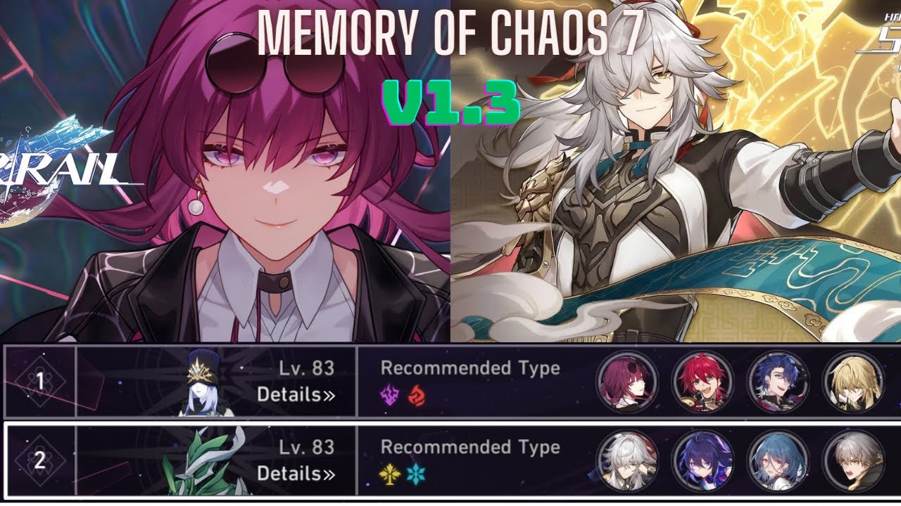 [MoC 7] Memory of Chaos 7 - E0 Kafka E0 Jing Yuan Full Stars v1.3