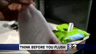 'Flushable' Wipes May Not Be Flushable After All