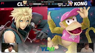 duck190 (Diddy Kong) vs VideOJames (Cloud) - Level Up w/YLNI Top 16 Qualifier