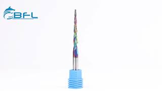BFL Solid Carbide taper ball nose end mill