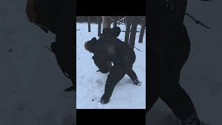 The Most Dangerous Snowstorm I’ve Ever Survived #wintersurvival #snowcamp #survival #bushcraft