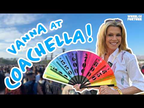 Coachella Weekend 1 (Vanna’s Version) 🪩🌴 | Wheel of Fortune