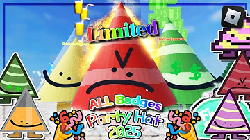 [🎉ALL Party Hat Fridges 2025]🍔Find the Fridges🔎How To Get ALL Badges🍔 - 🎮ROBLOX [2025]