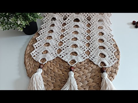 Kolay Runner yapımı /hacer manteles/kinitting/crochet