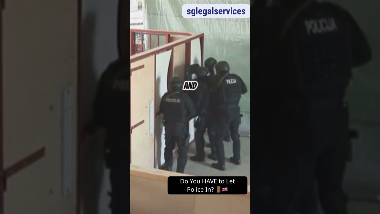 Do You HAVE to Let Police In? 🚪🇬🇧 