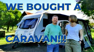 We bought a caravan! First trip as caravan newbies!