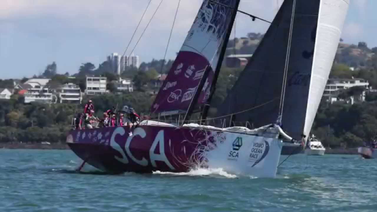 Volvo Ocean Race 2014-15 Auckland In Port Race