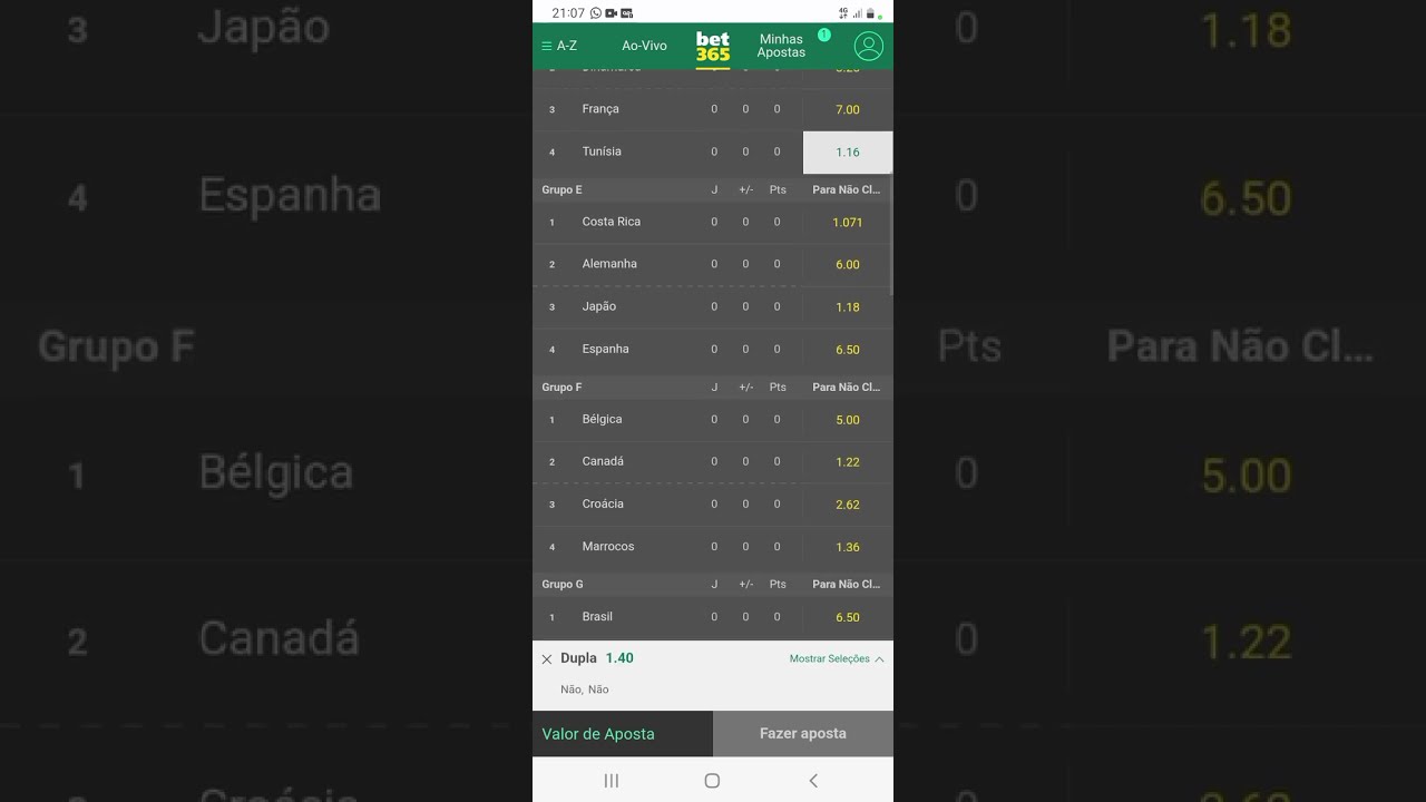 🇧🇷Copa do Mundo na Bet365 – Mercado liberado🇧🇷 #shorts