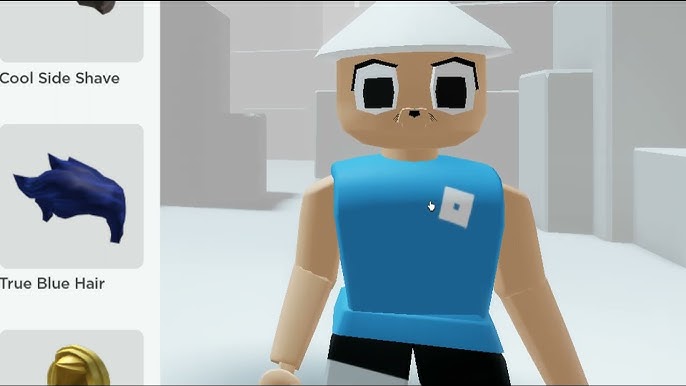 True Blue Hair - Roblox